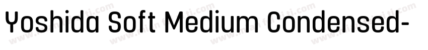 Yoshida Soft Medium Condensed字体转换